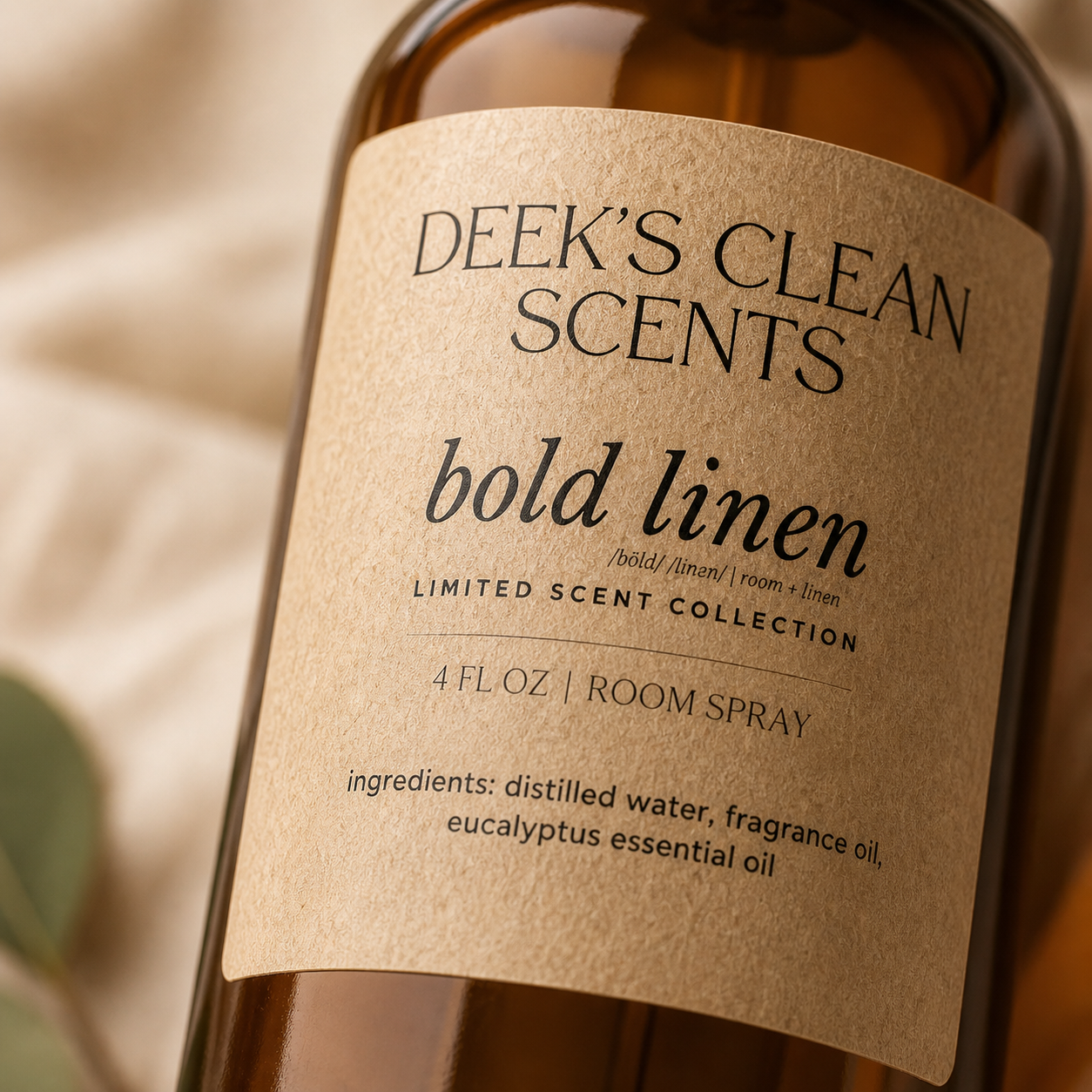 BOLD LINEN Room Spray